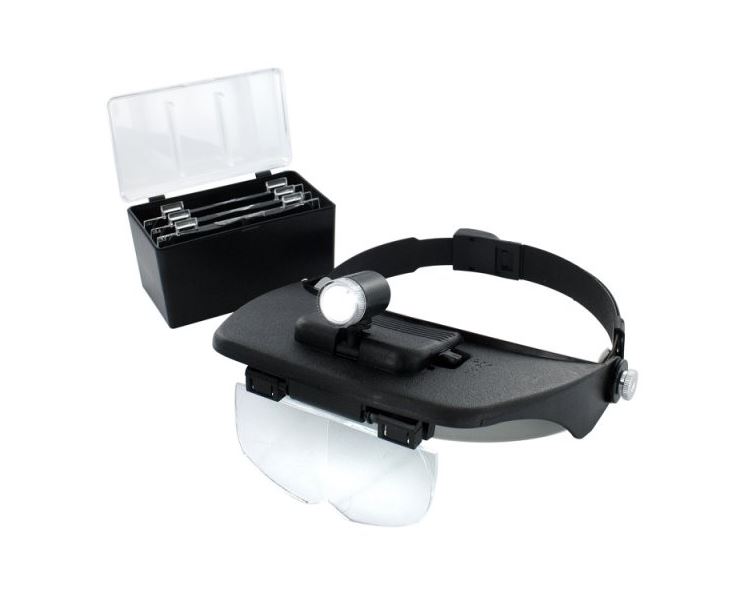 LED Headband Magnifier Kit